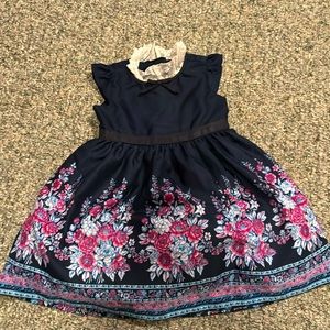 Janie and Jack blue dress, sz 12-18 months